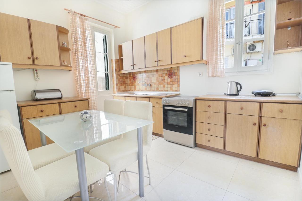 Down Town Apartment By Corfuescapes Corfu  ภายนอก รูปภาพ