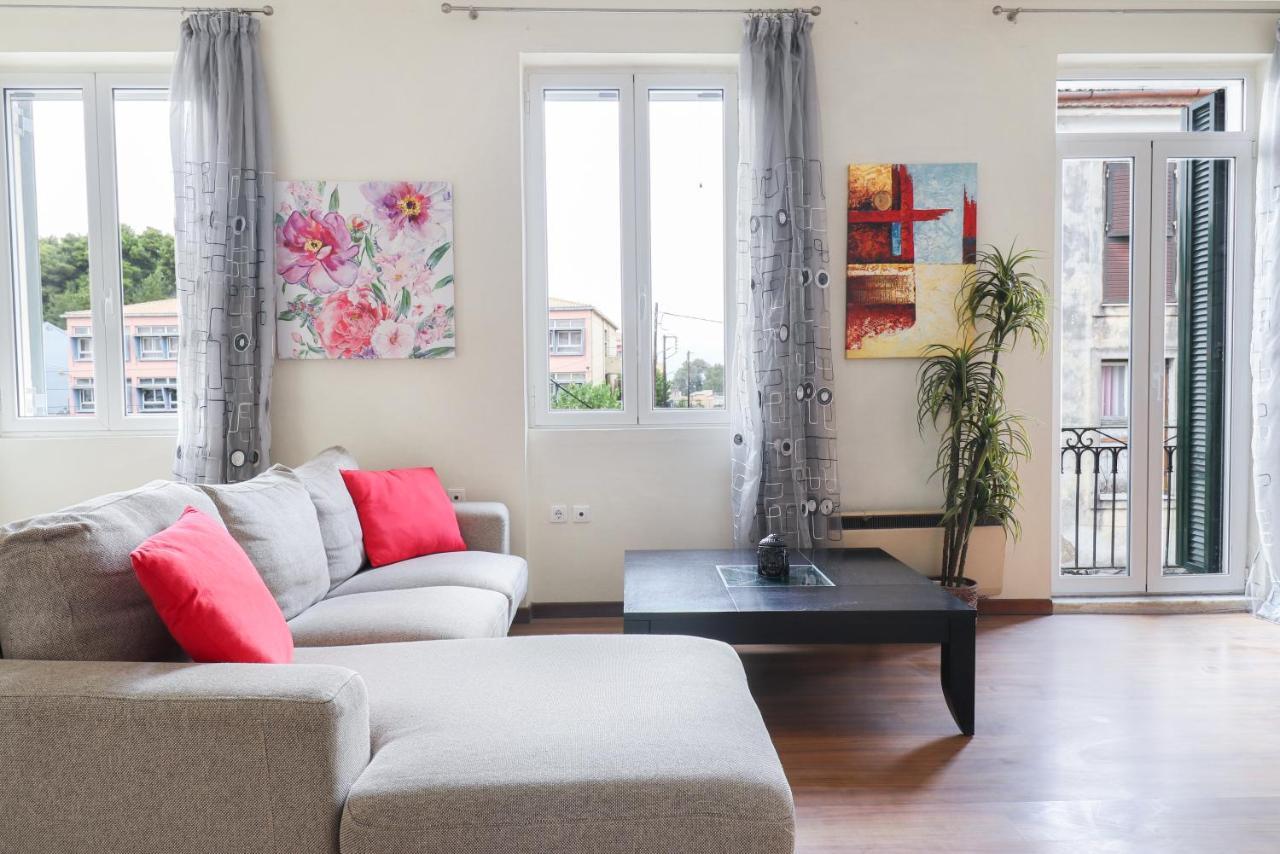 Down Town Apartment By Corfuescapes Corfu  ภายนอก รูปภาพ